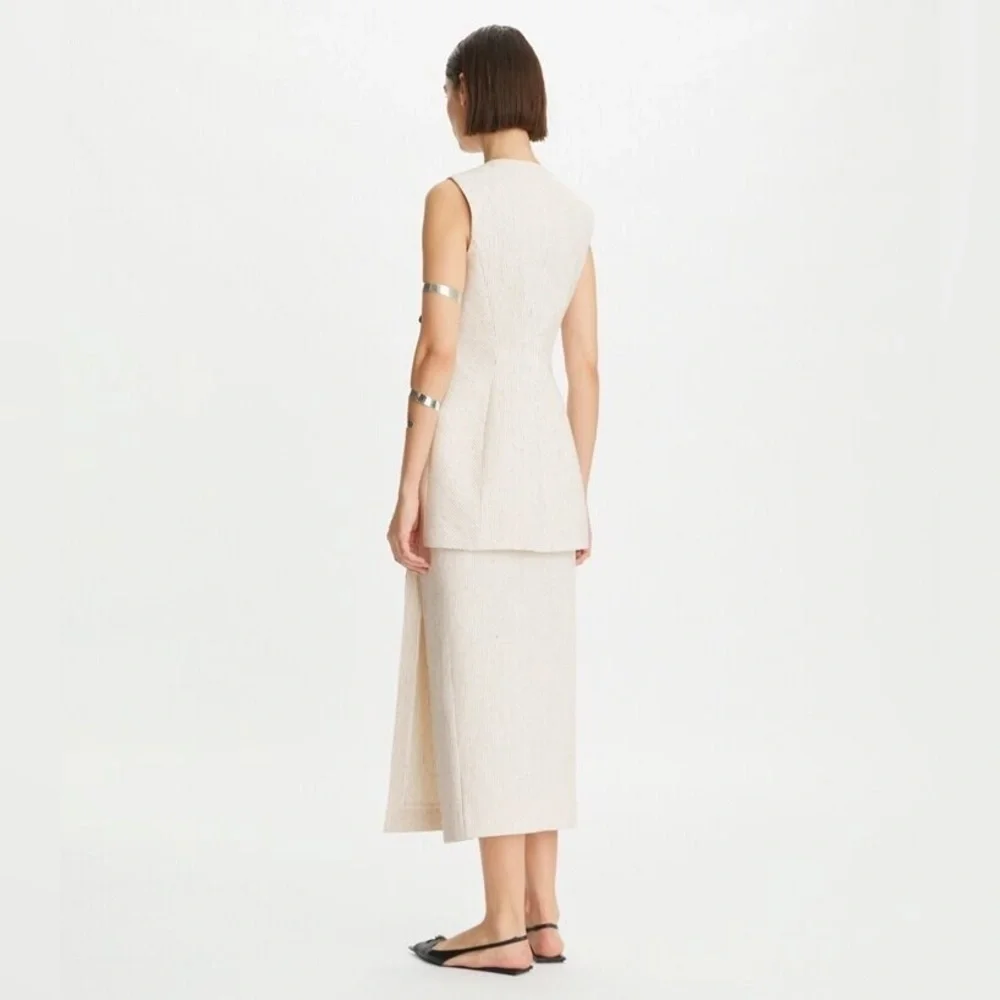 New Tory Burch Hook and Eye Tunic Dress - Picture 4 of 13